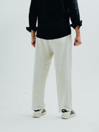 white linen trousers
